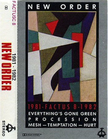 New order 1981 Factus 8 1982 Cassette