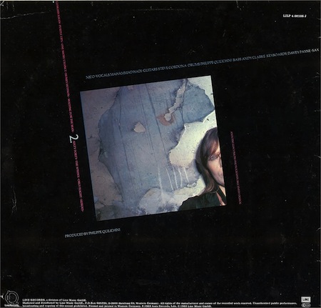 Nico 'The Drama of Exile' Back Cover