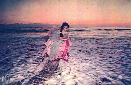 Nina Hagen on the Beach