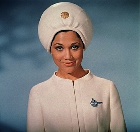Pan Am Stewardess from 2001 A Space Odyssey