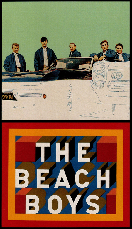 The Beach Boys by Peter Blake Pop Art Print