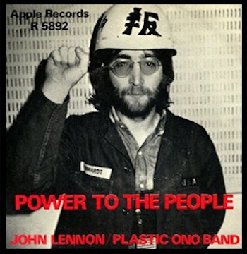 Plastic Ono Band John Lennon Power To The People