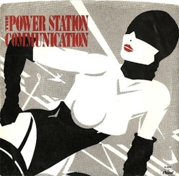 The Power Station 'Communication' Record cover