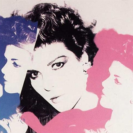 Princess Caroline of Monaco Print by Andy Warhol 80s Pinks