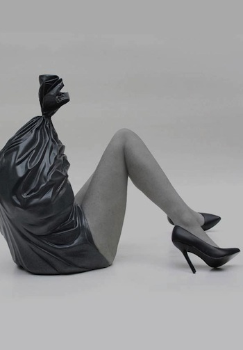 Trash Bag and High Heels