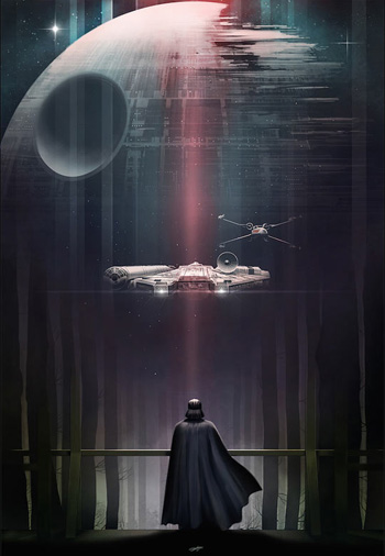 Star Wars 'Return of the Jedi' Poster by Andy Fairhurst