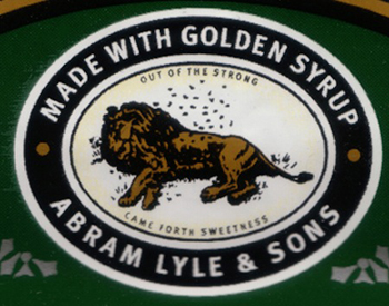 Tate and Lyle Golden Syrup Lion Logo Symbol
