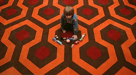 The Shining Danny On Carpet Movie Still