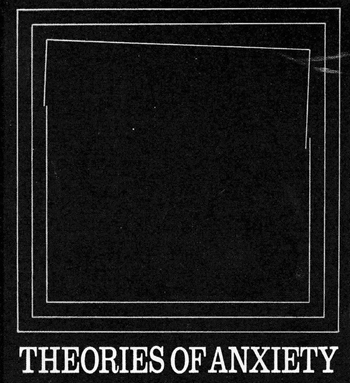 Theories of Anxiety Book Cover