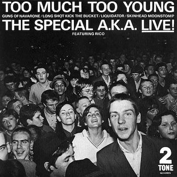 The Specials Too Much Too Young Cover Art 