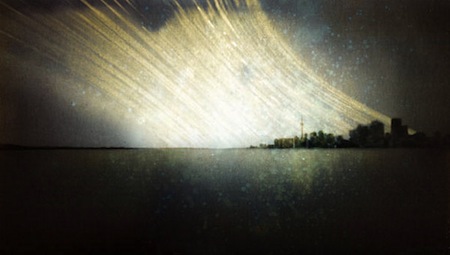 Toronto Harbor One Year Timelapse Pin Hole Photograph