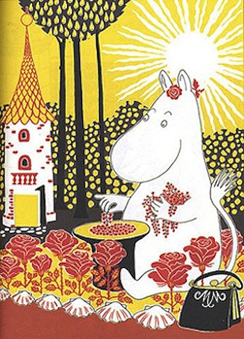 Tove Jansen Moomin Illustration