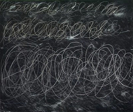 Cy Twombley Scribble