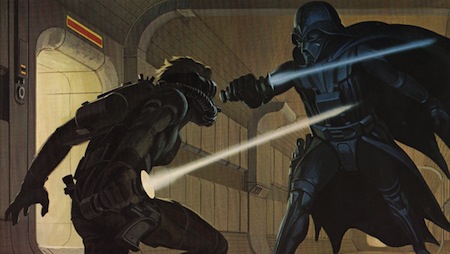 Star Wars Darth Vader Concept Painting