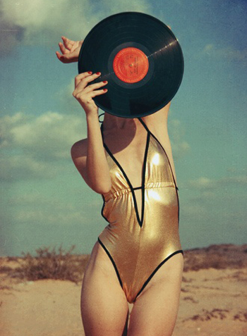 Vinyl Swimsuit