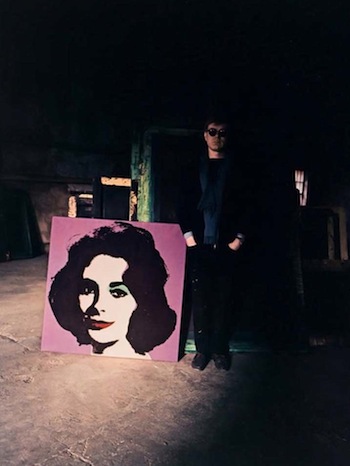 Andy Warhol at The Factory in the mid-Sixties with Elizabeth Taylor Print