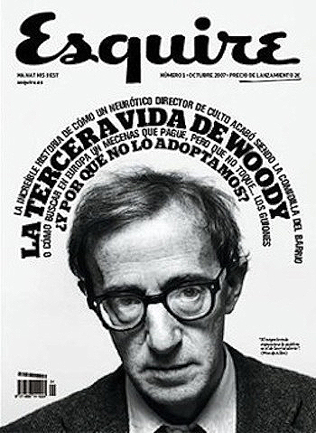 Woody Allen Esquire Magazine Cover