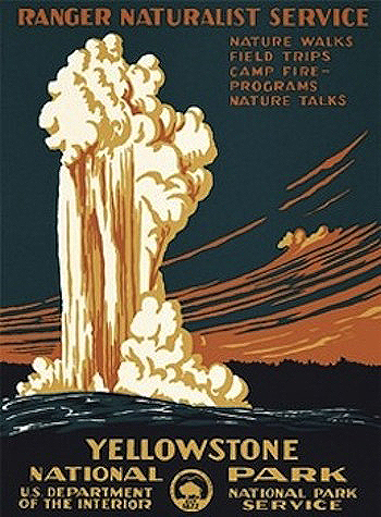 Yellowstone National Park Poster